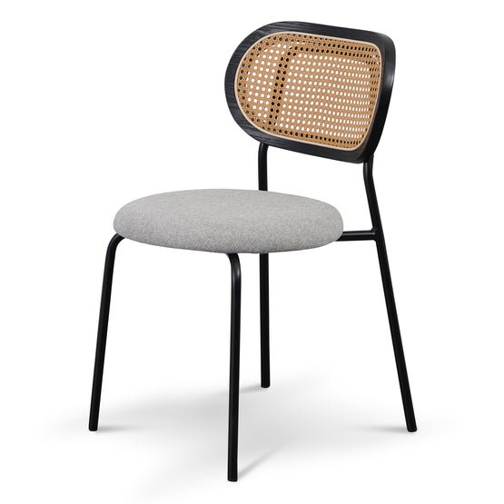 Set of 2 Arthur Dining Chair - Spec Grey - Dining Chairs