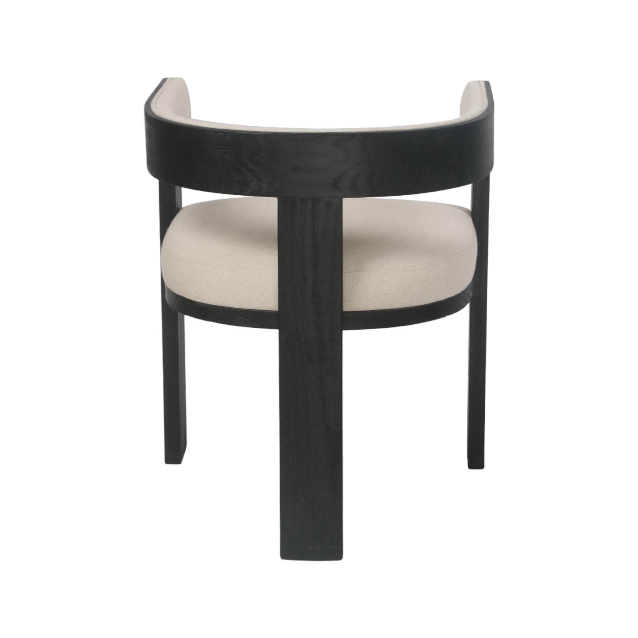 Set of 2 Elise Elm Dining Chair - Black - Dining Chairs