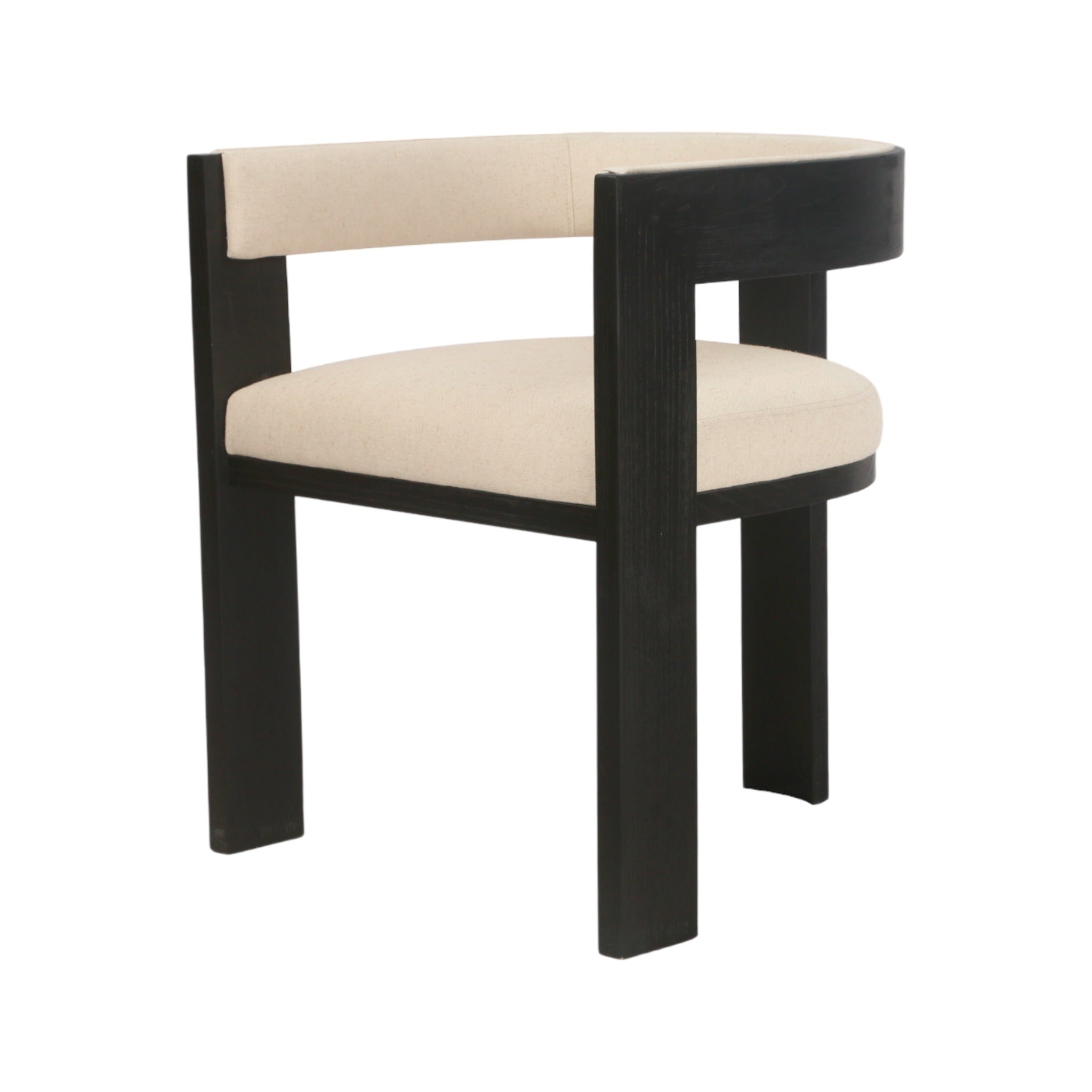 Set of 2 Elise Elm Dining Chair - Black - Dining Chairs