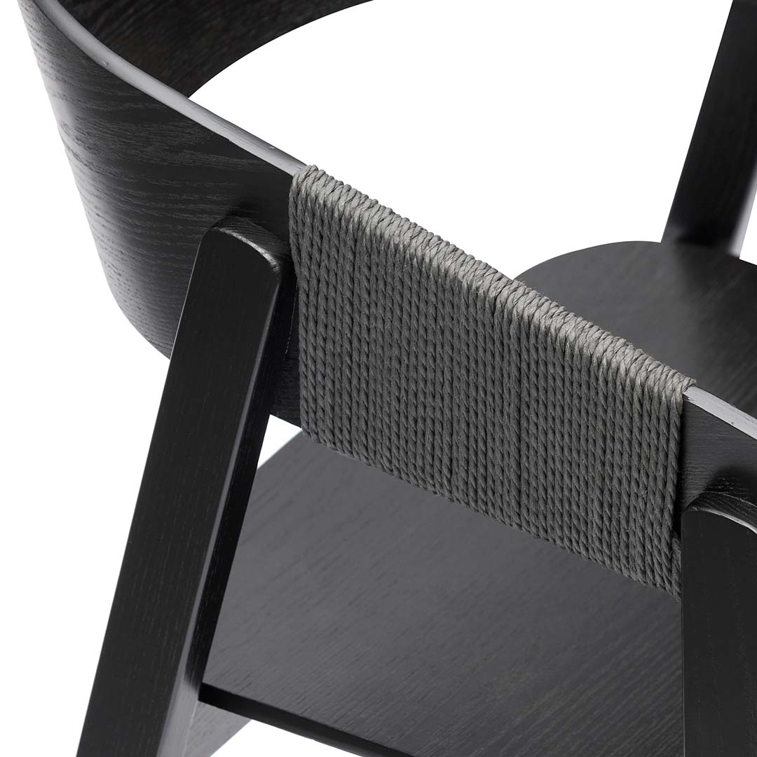 Set of 2 Vanessa Dining Chair - Full Black - Dining Chairs