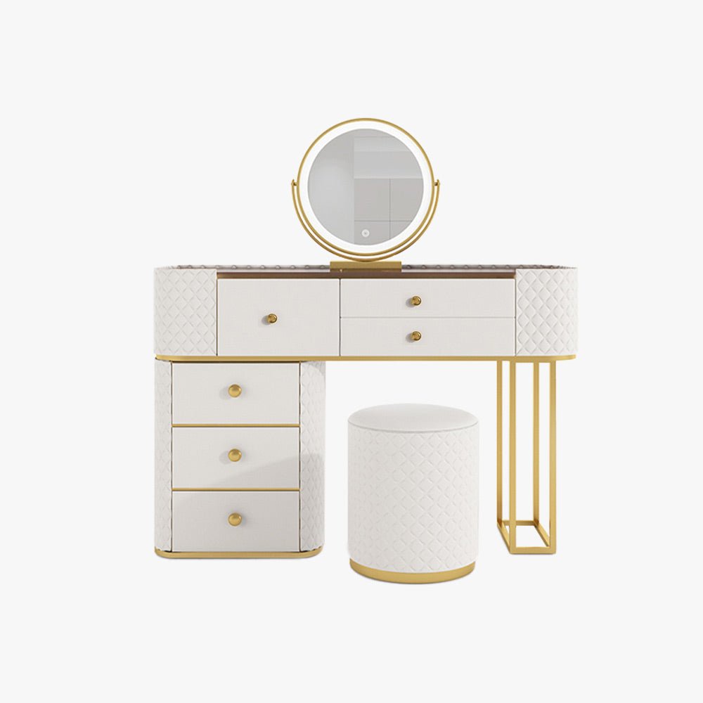 Shanghai White LED Mirror Vanity - Make-Up Vanity