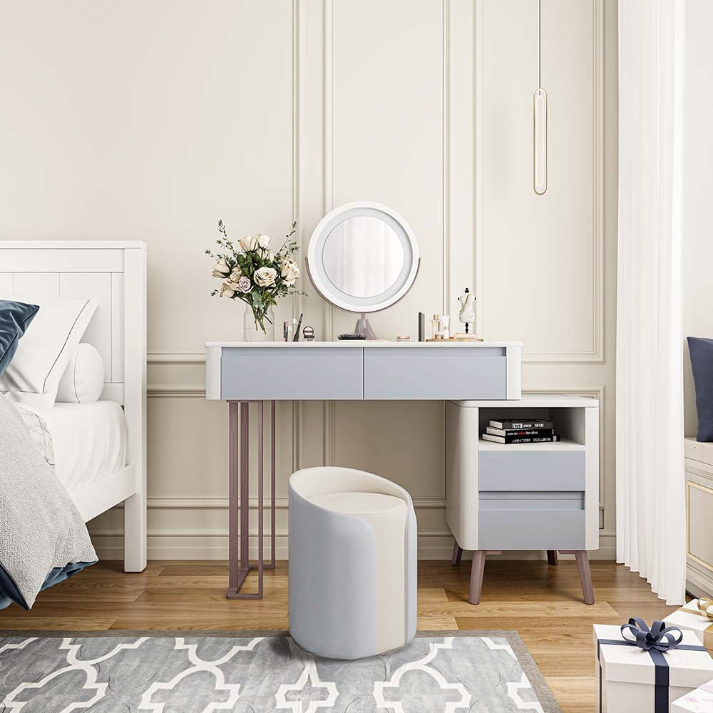 Sleek Elegance Vanity - Make-Up Vanity