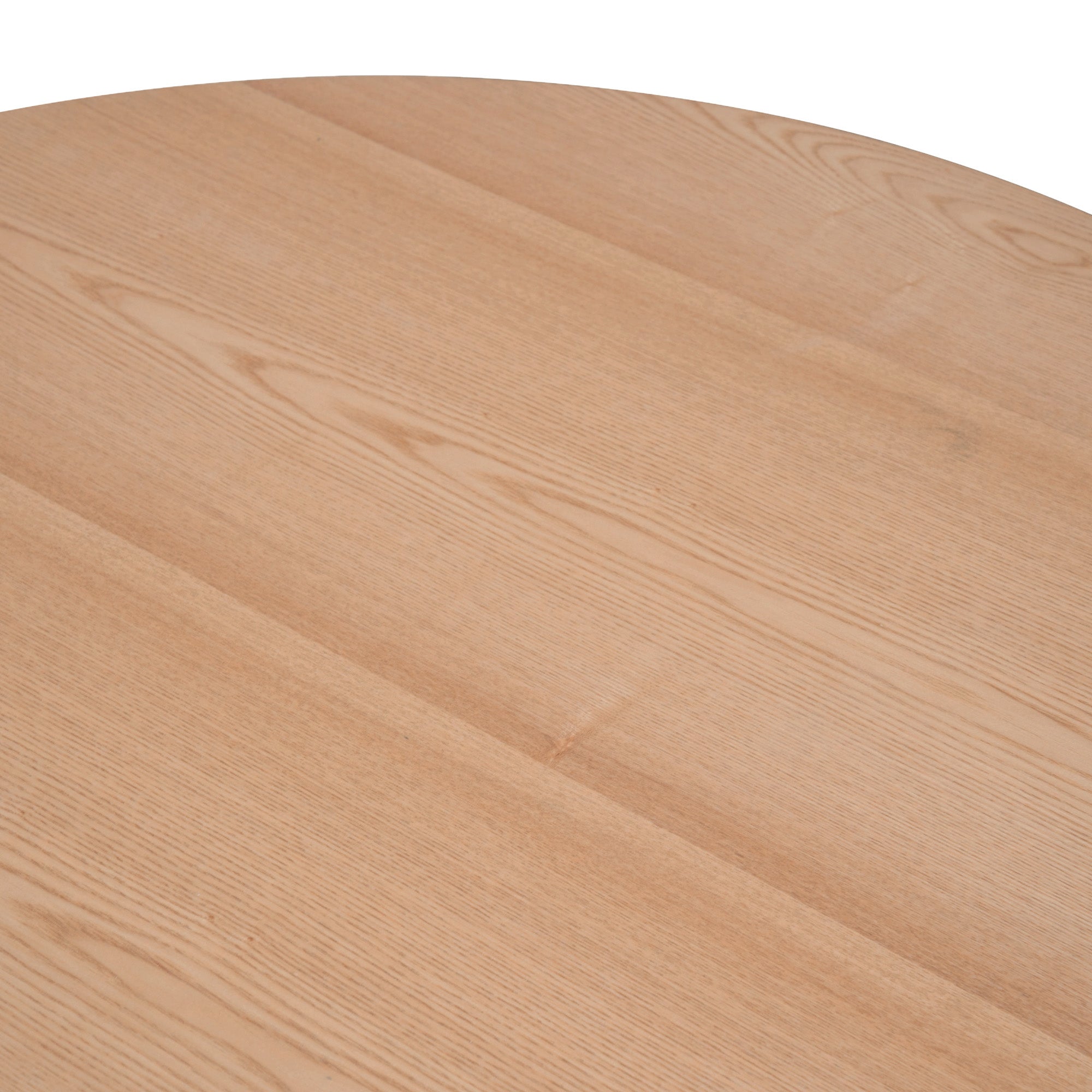Smith 100cm Round Wooden Dining Table - Natural - Dining Tables