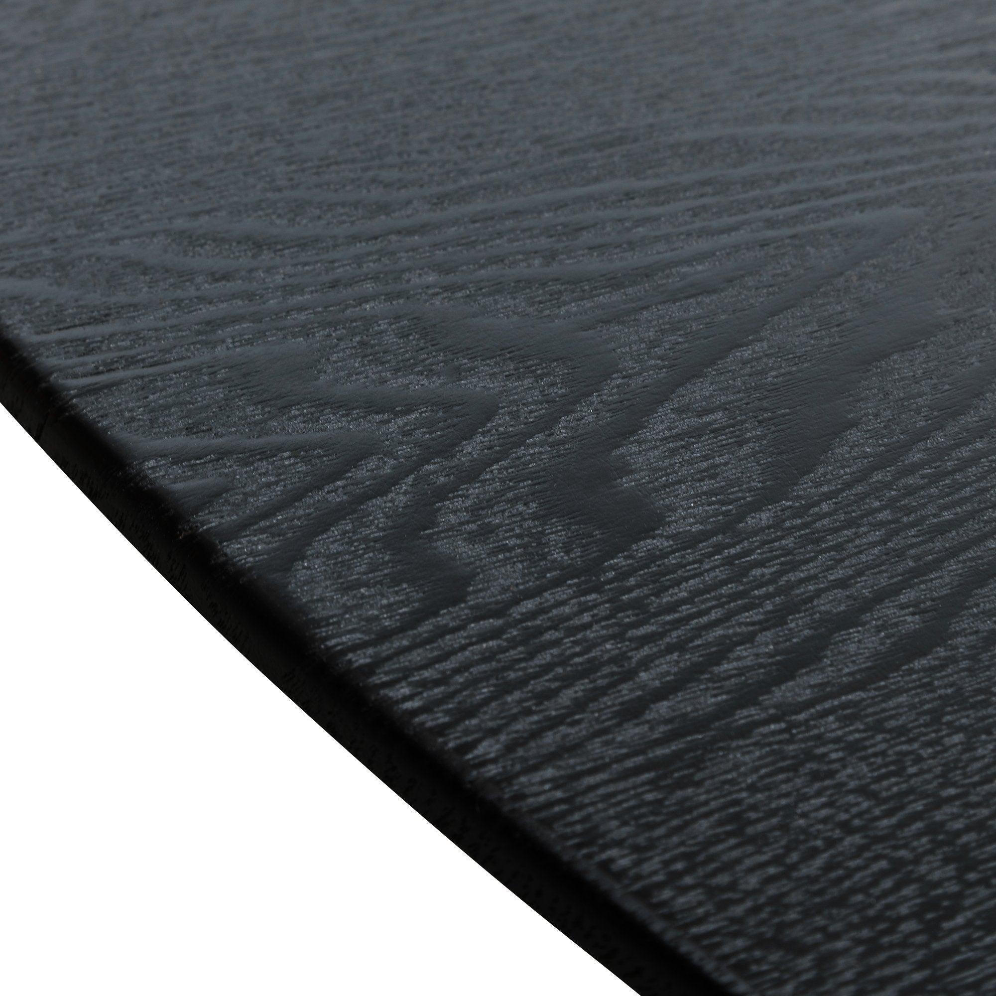 Smith 1.2m Wooden Round Dining Table - Full Black - Dining Tables