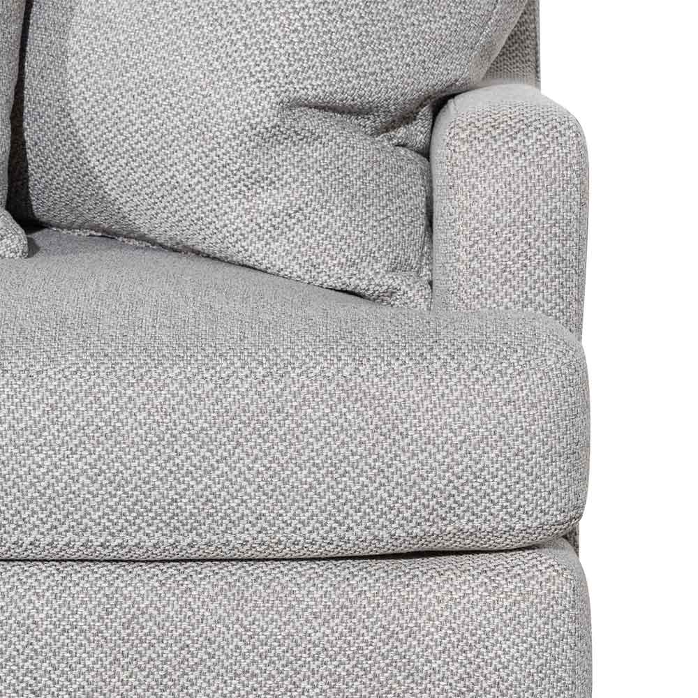 Sofia 3S Left Chaise Sofa - Granite Grey - Sofas