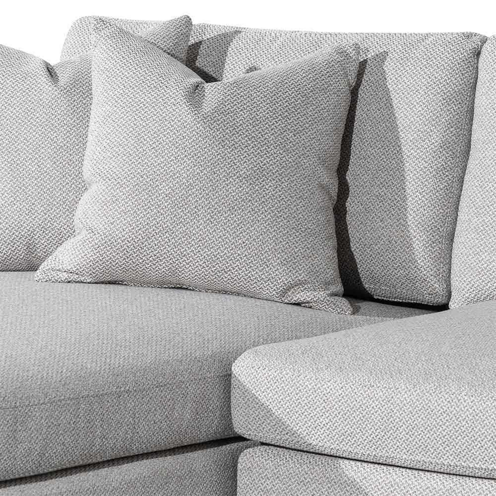 Sofia 3S Left Chaise Sofa - Granite Grey - Sofas