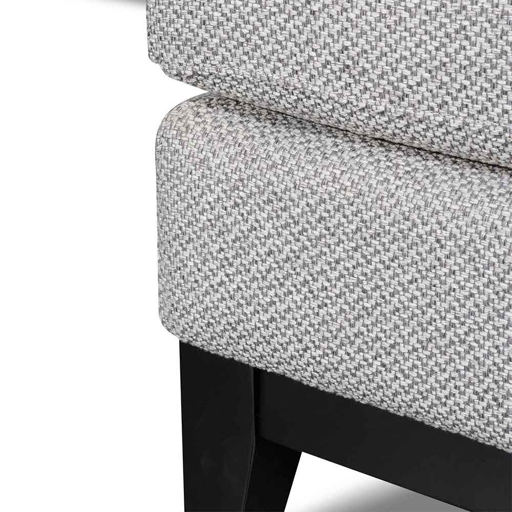 Sofia 3S Left Chaise Sofa - Granite Grey - Sofas