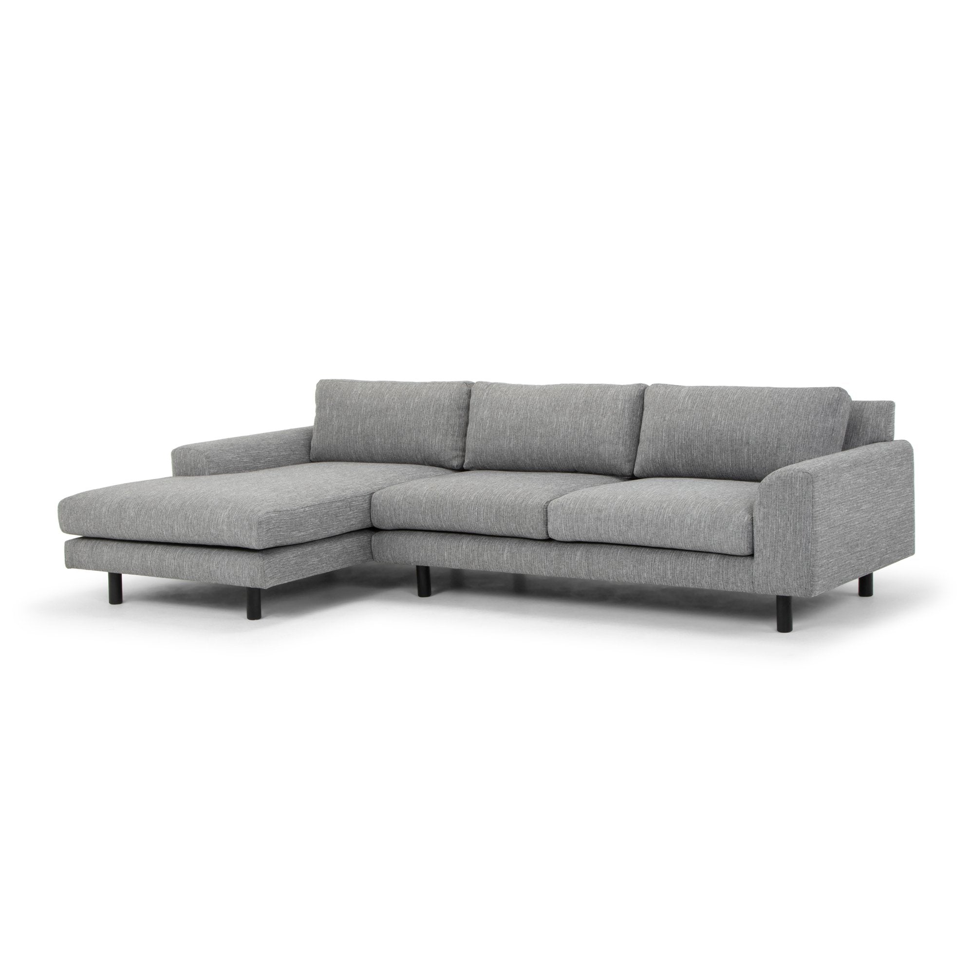 Sophie 3S Left Chaise Sofa - Graphite Grey - Sofas