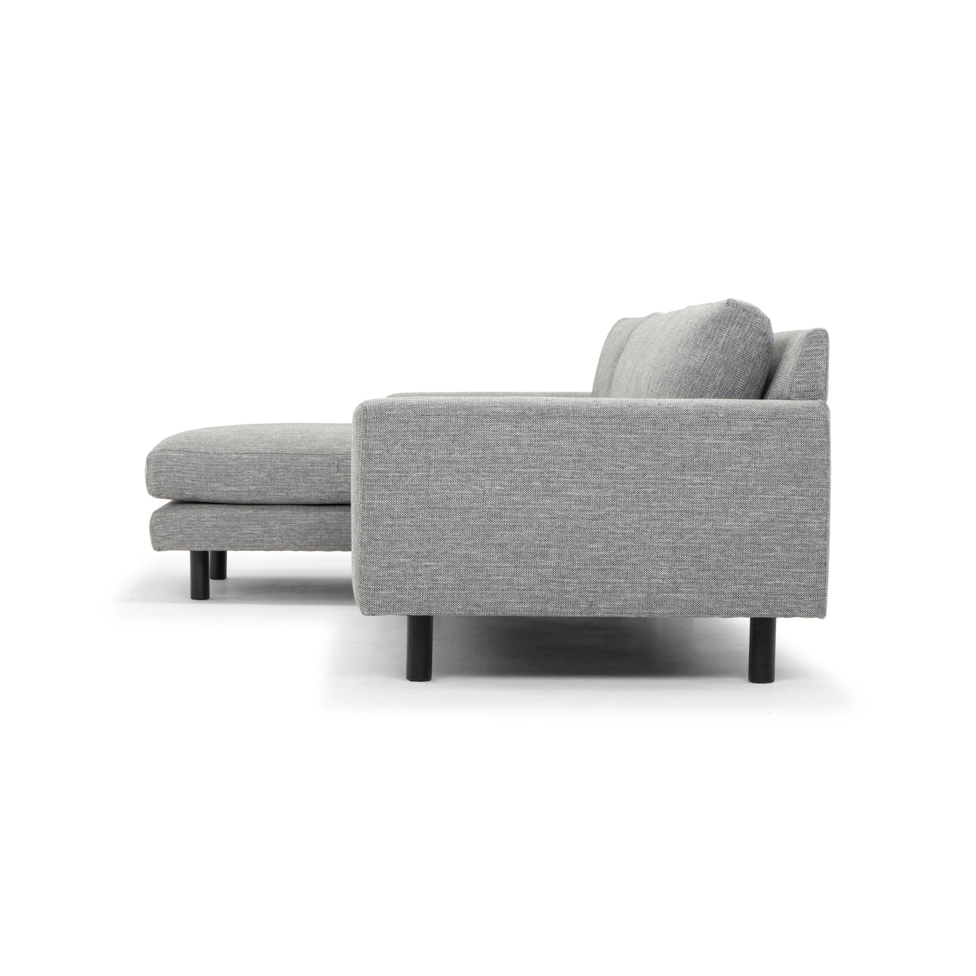 Sophie 3S Left Chaise Sofa - Graphite Grey - Sofas