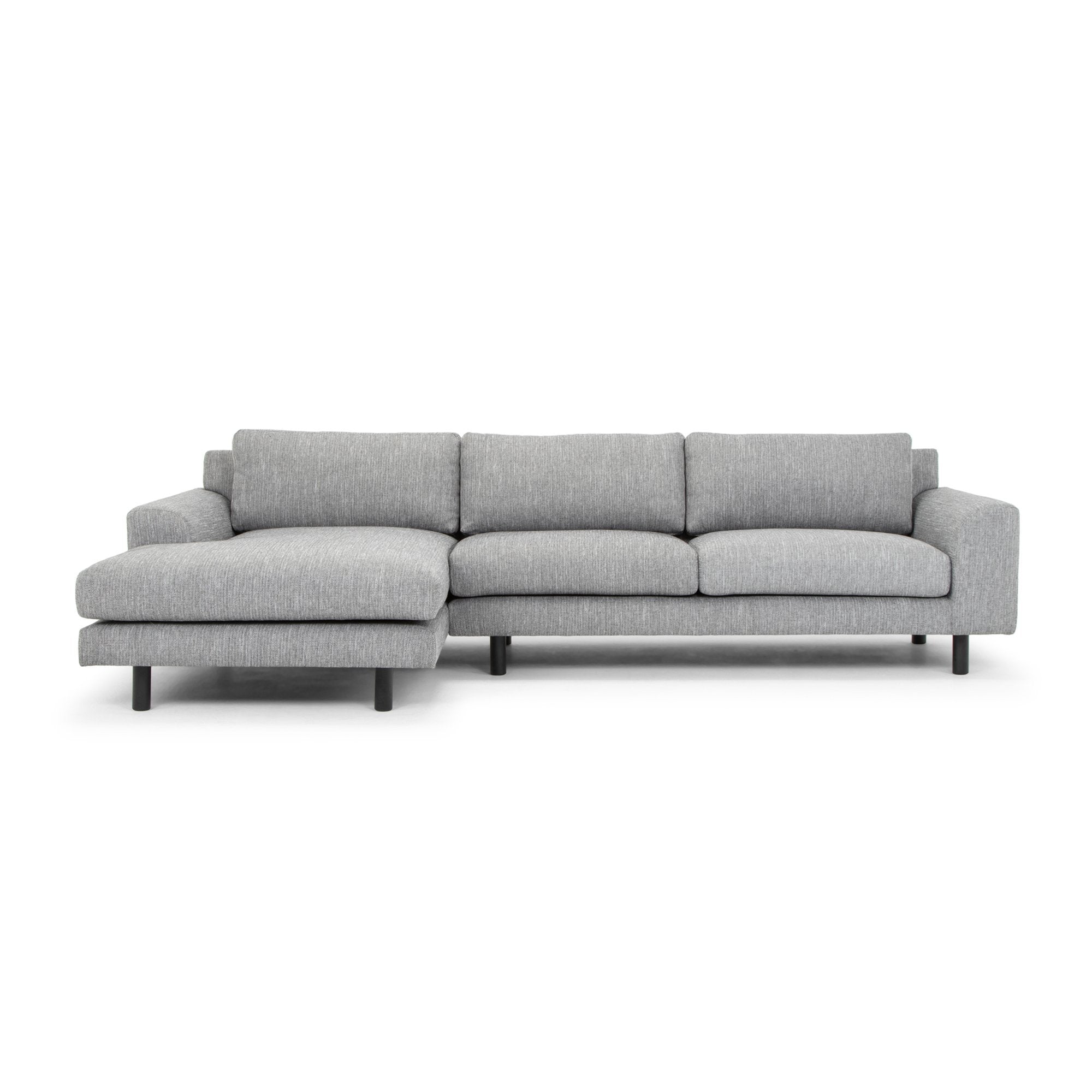 Sophie 3S Left Chaise Sofa - Graphite Grey - Sofas