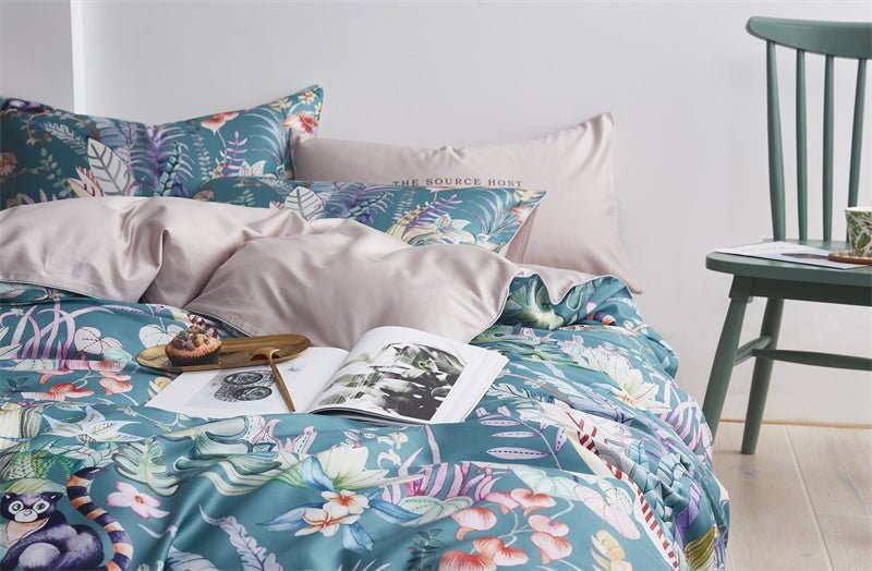 Spice Garden Duvet Cover Set (Egyptian Cotton, 500TC) - Duvet Covers