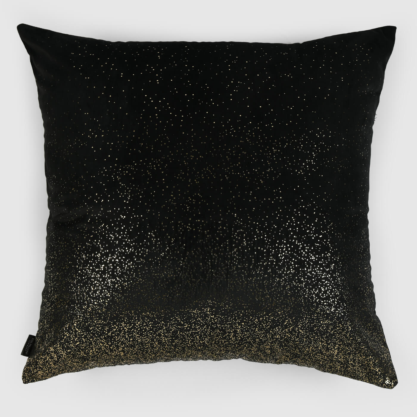 Splatter Luxe Pillow Cover , Black - Pillow Covers