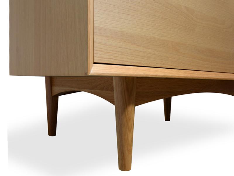 Stella 4 Drawer Chest Scandinavian Design - Natural - Dressers