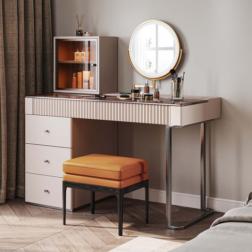 Sydney Pink Glow Vanity Set - Make-Up Vanity