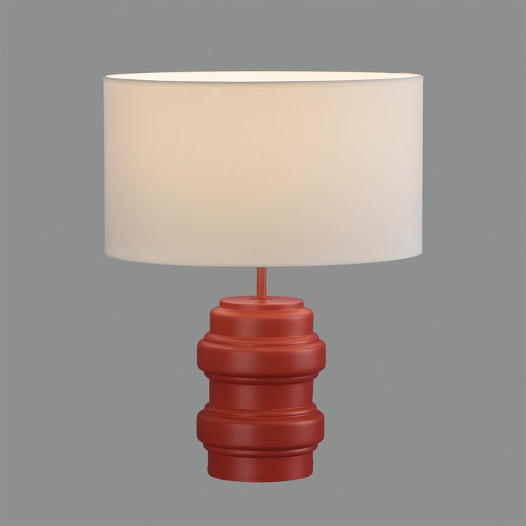 Table Lamp Emira / Polyresin & Cotton - Table Lamps