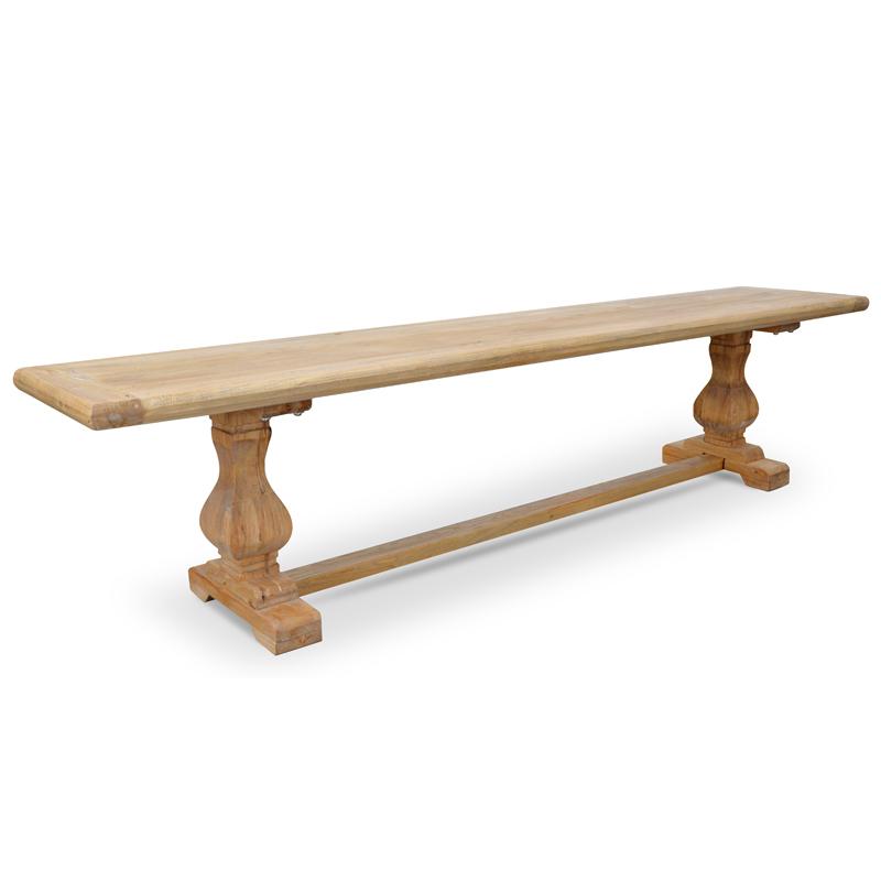Tanner Reclaimed Solid Wood Bench - Natural - Bench