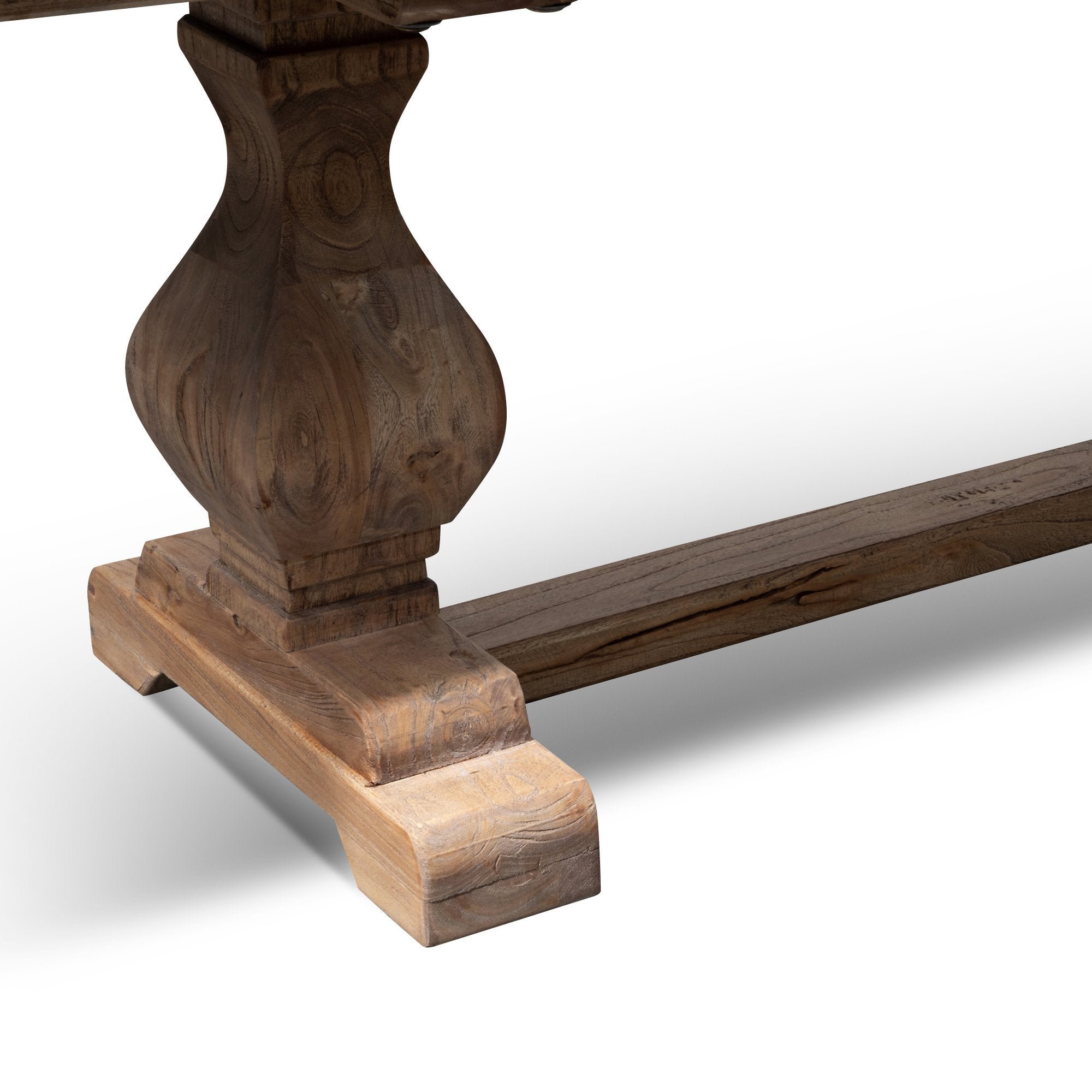 Tanner Reclaimed Solid Wood Bench - Natural - Bench