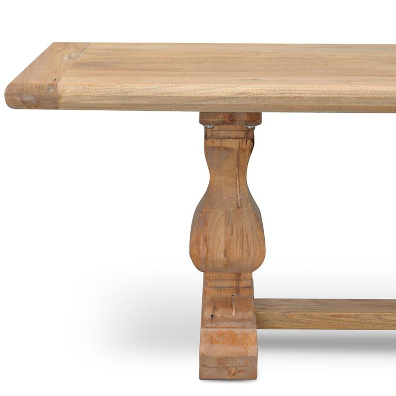 Tanner Reclaimed Solid Wood Bench - Natural - Bench