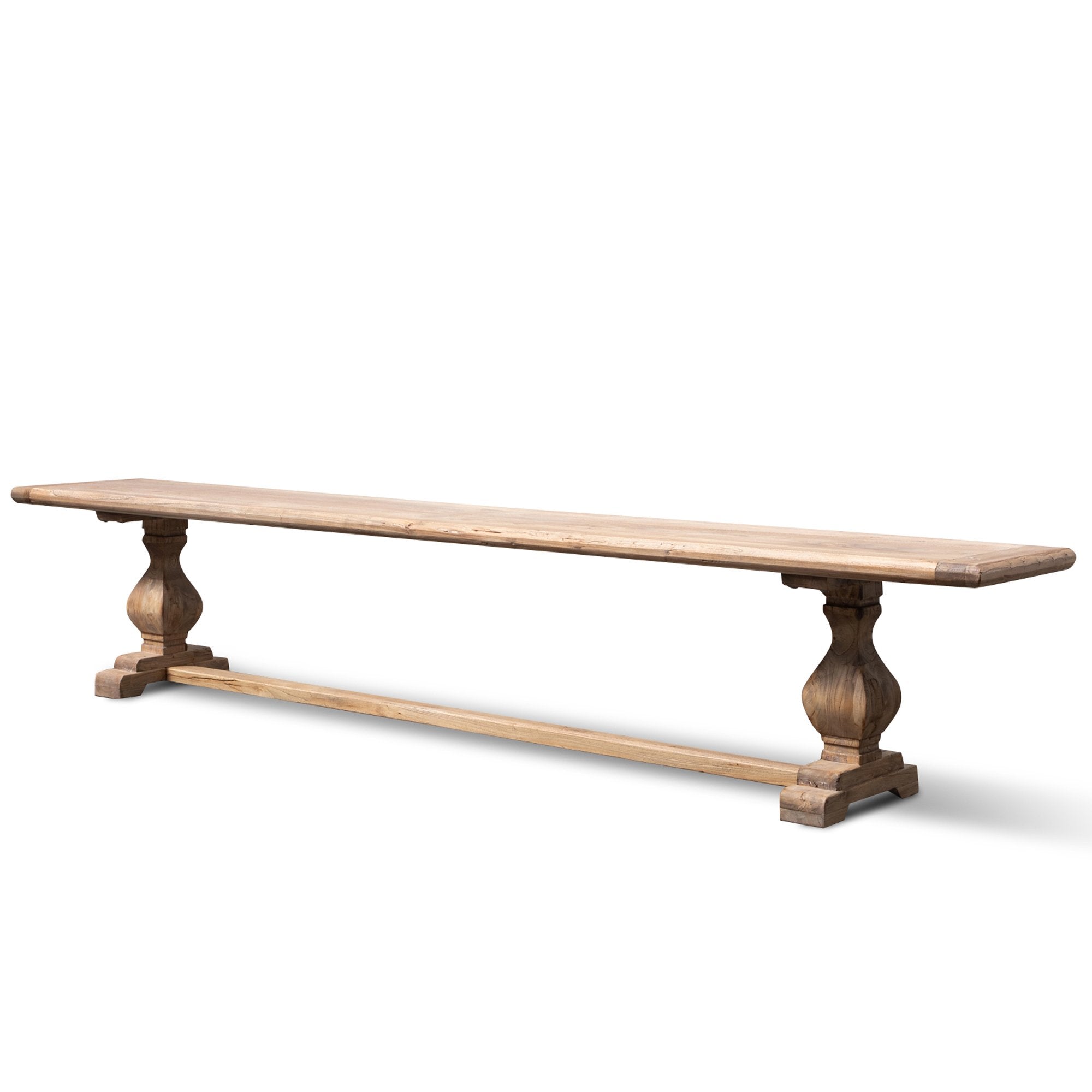 Tanner Reclaimed Solid Wood Bench - Natural - Bench