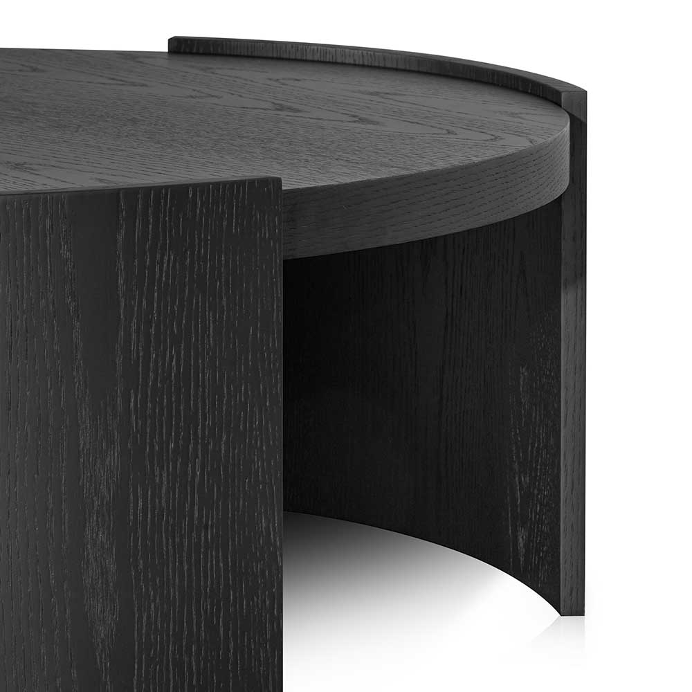 Tessa Wooden Round Coffee Table - Coffee Table