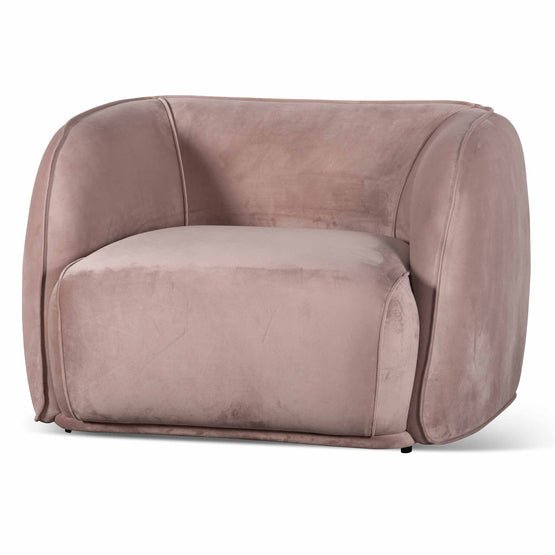 Tristan Armchair - Blush Pink - Armchairs