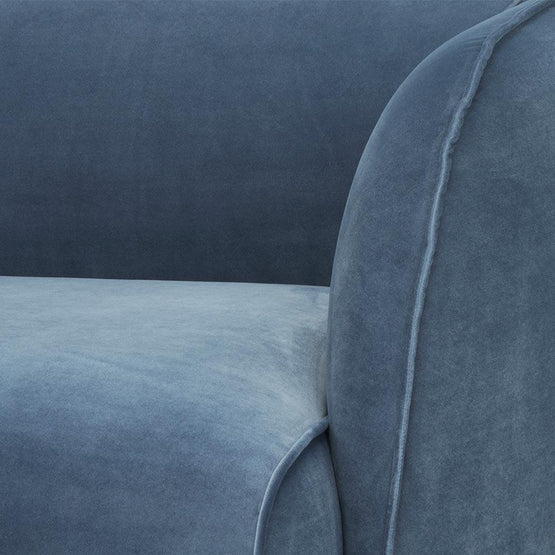 Tristan Armchair - Dust Blue - Armchairs
