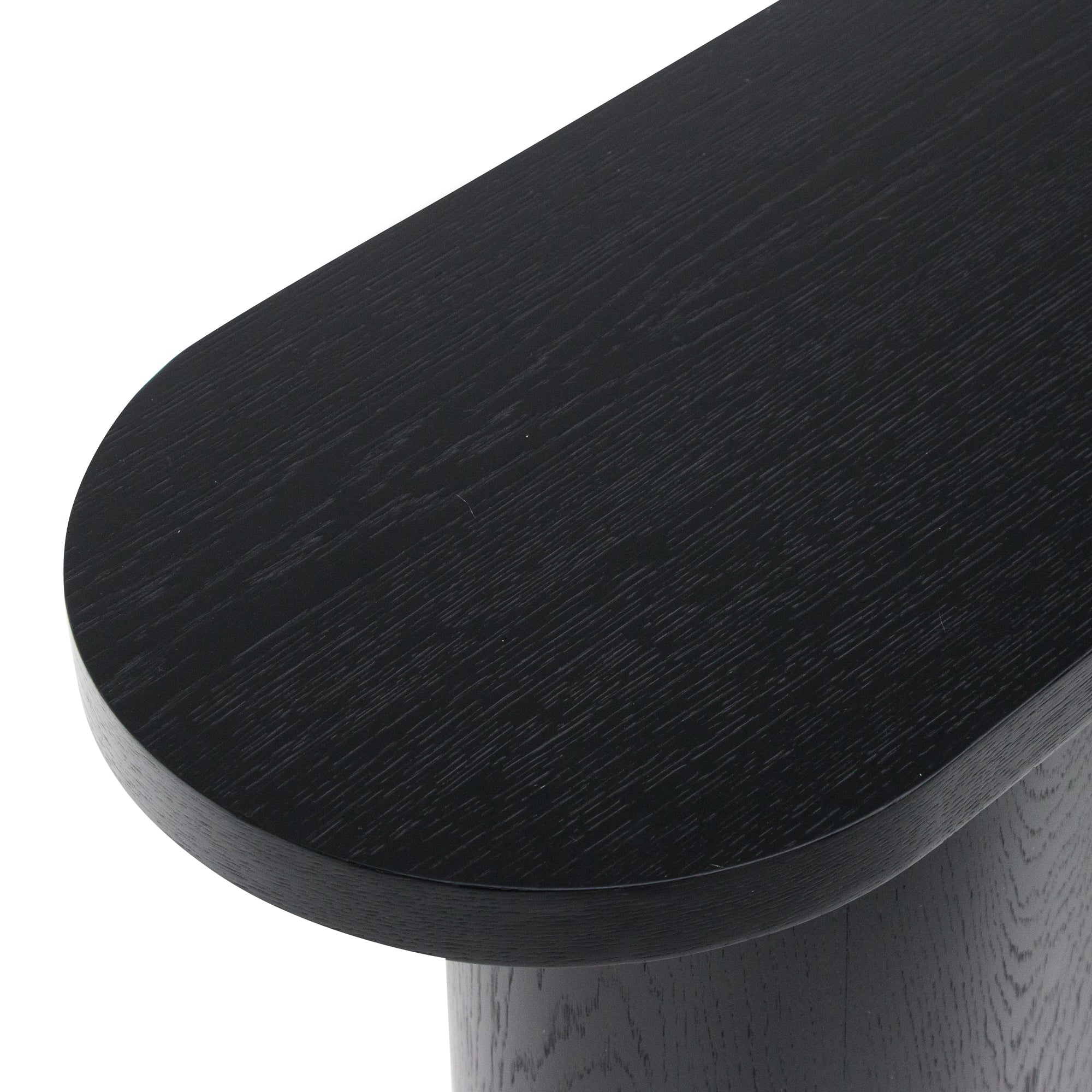 Twinza Console Table - Black Oak - Console