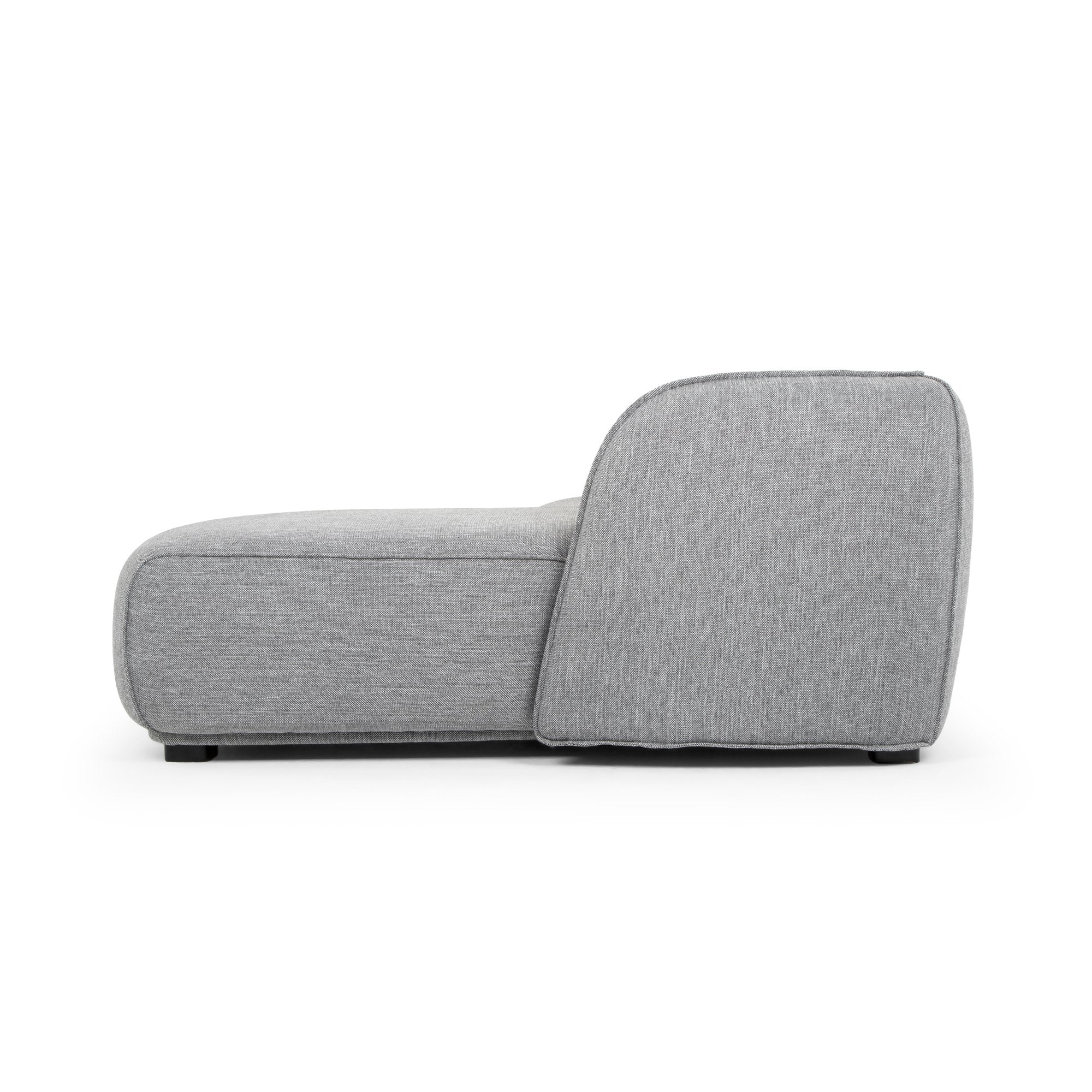 Tyler 3S Right Chaise Sofa - Graphite Grey - Sofas