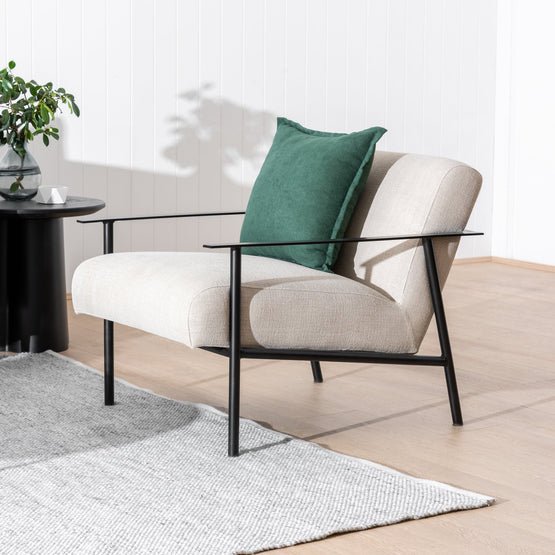 Vanessa Lounge Chair - Beige - Armchairs