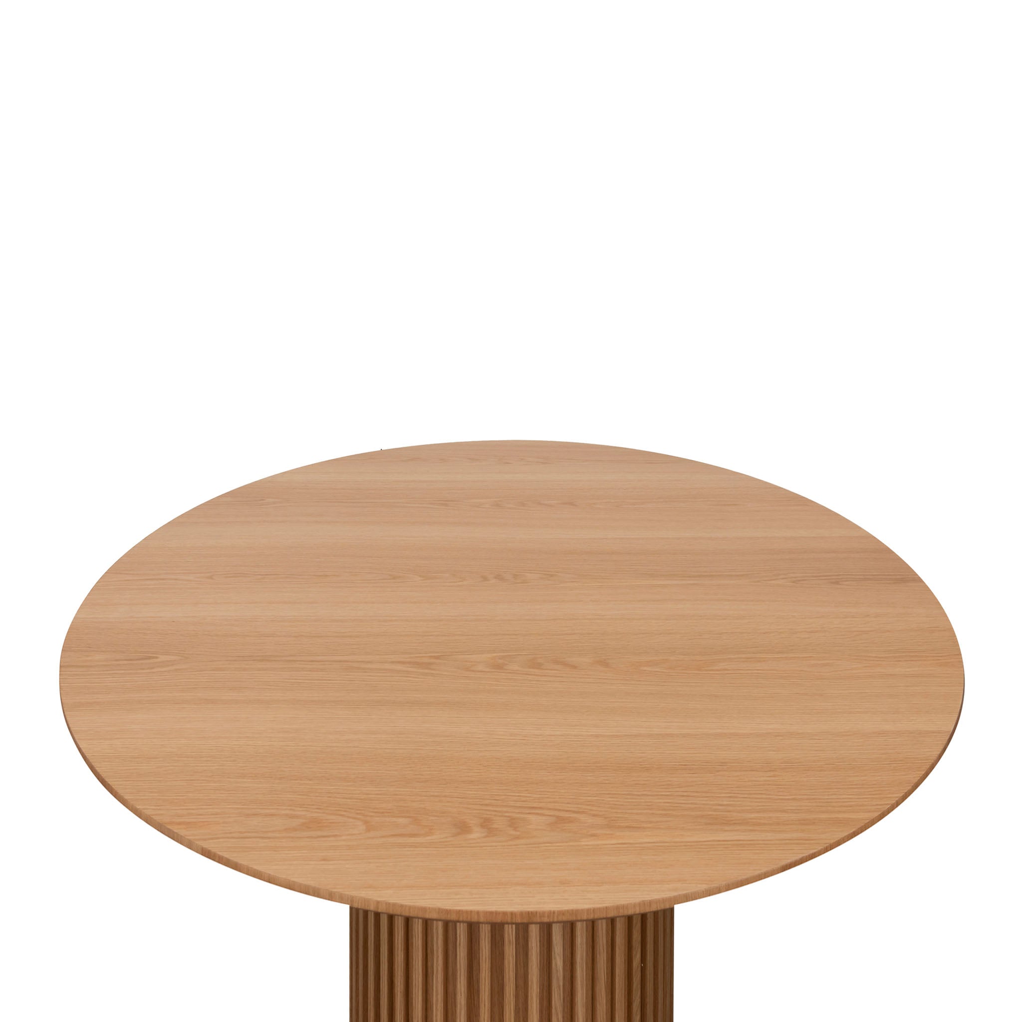 Vics 1.5m Wooden Round Dining Table - Natural - Dining Tables