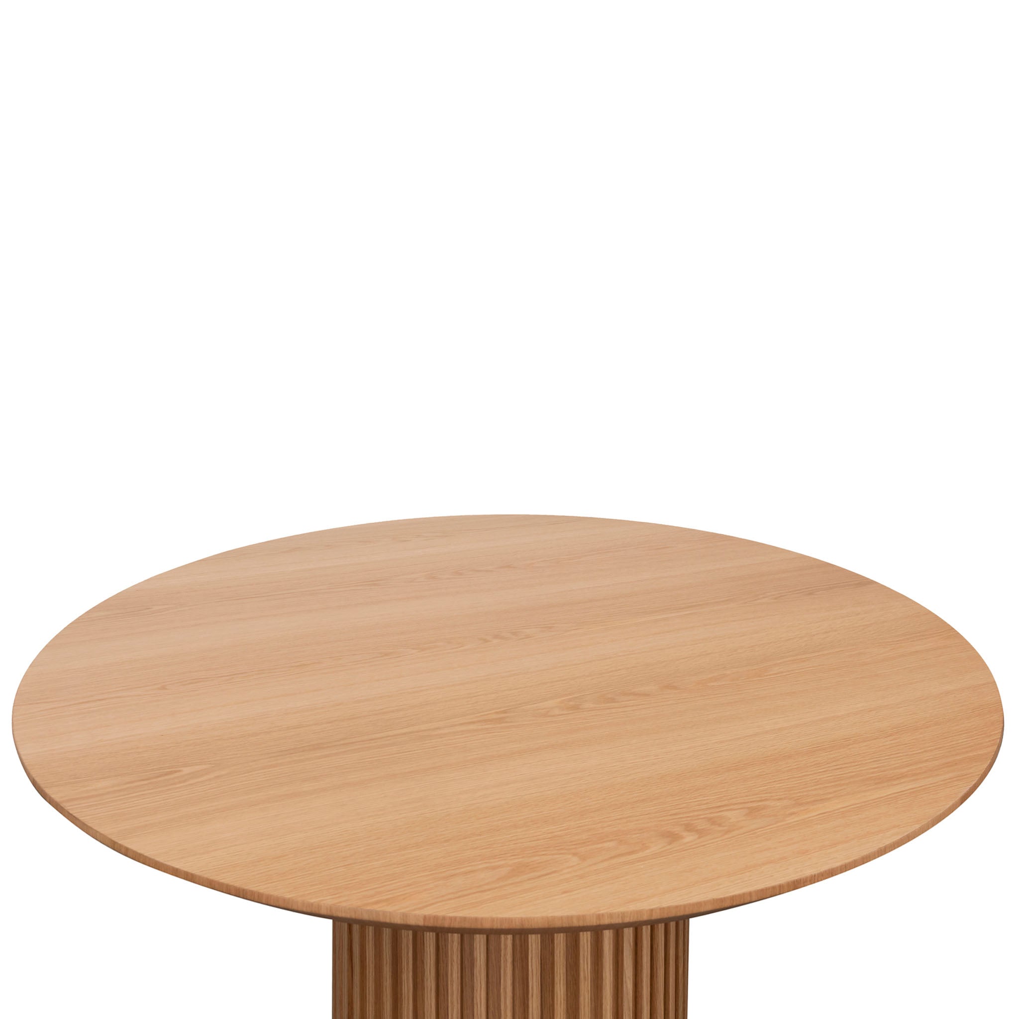 Vics 1.5m Wooden Round Dining Table - Natural - Dining Tables
