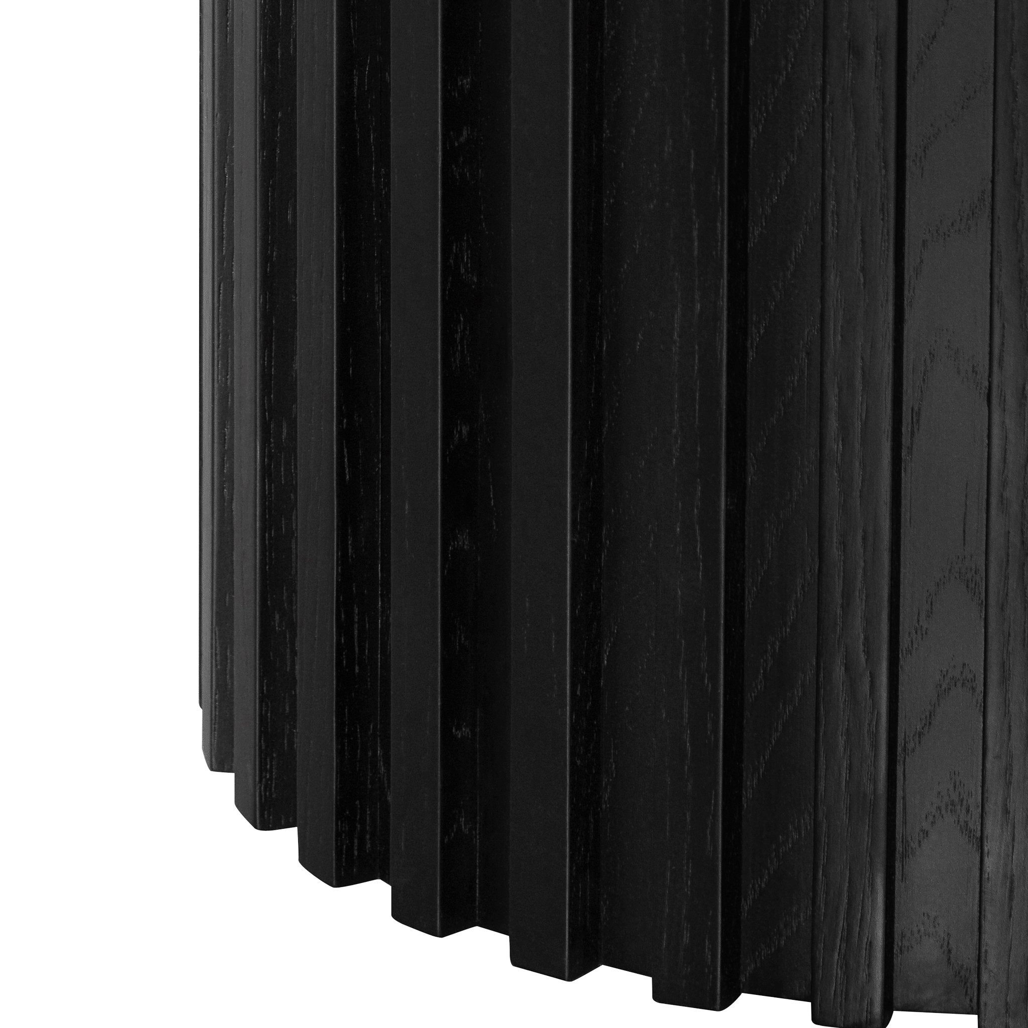 Vics 2.2m Wooden Dining Table - Black Oak - Dining Tables