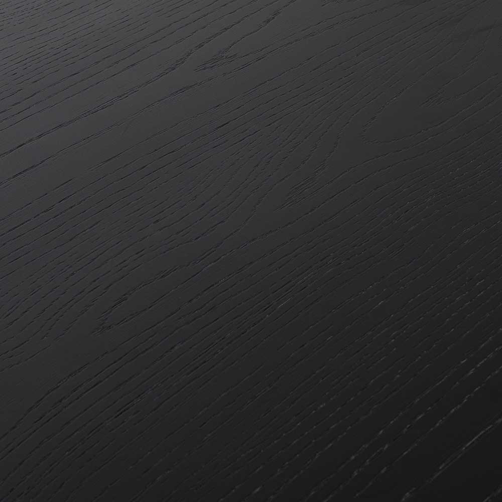 Vics 2.8m Wooden Dining Table - Black - Dining Tables