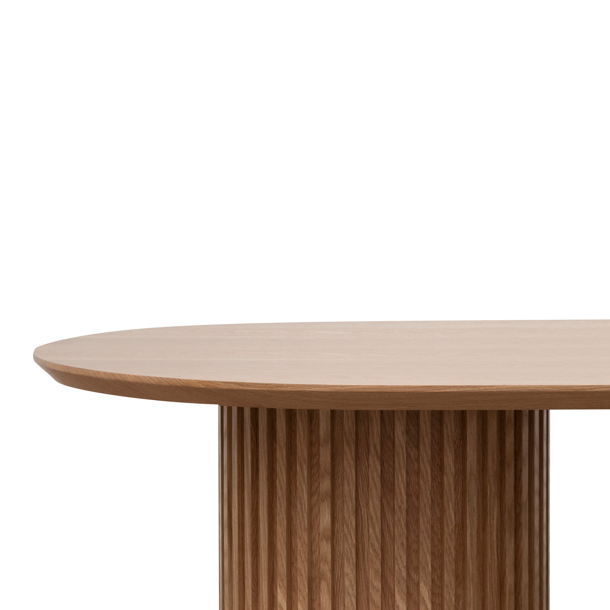 Vics 2.8m Wooden Dining Table - Natural - Dining Tables