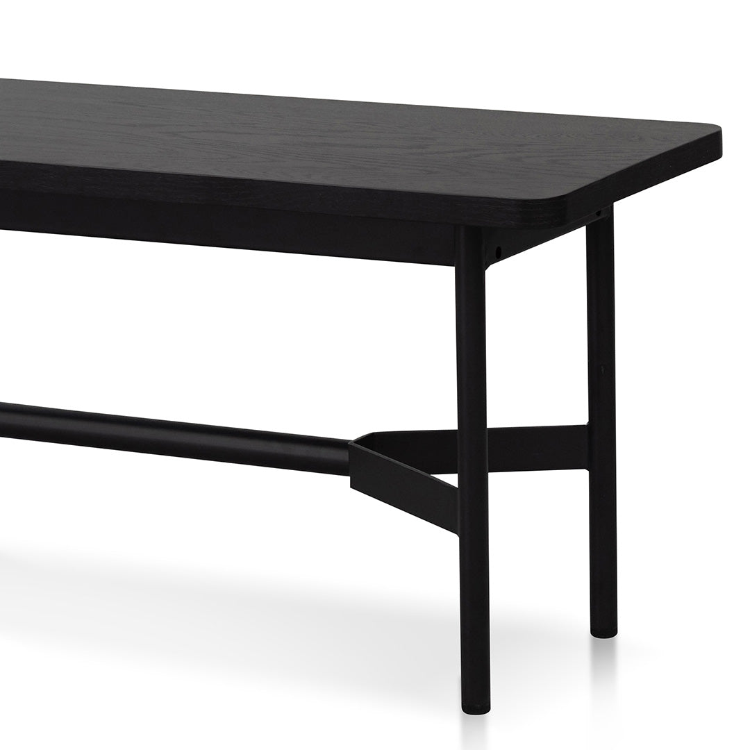 Victoria Wooden Bench - Full Black - Bench