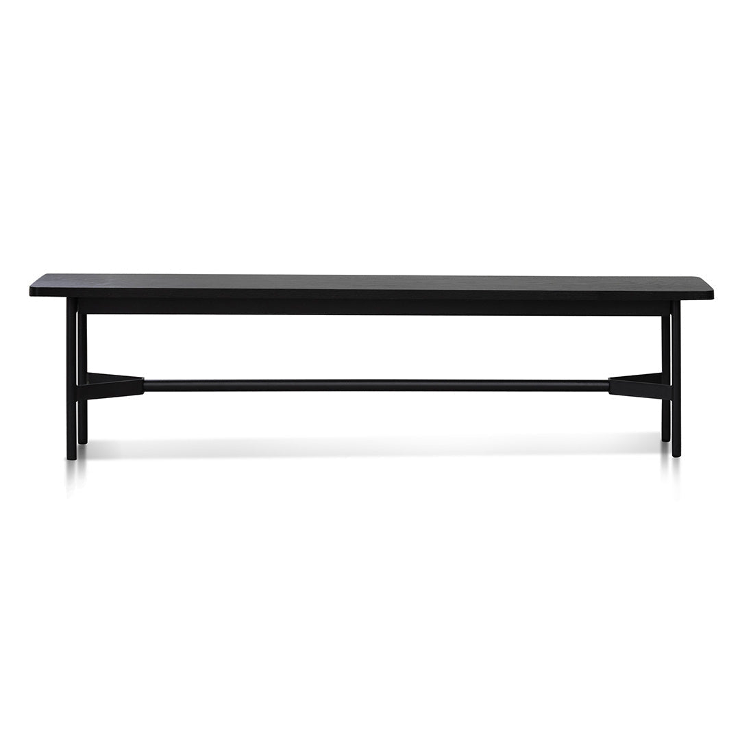 Victoria Wooden Bench - Full Black - Bench