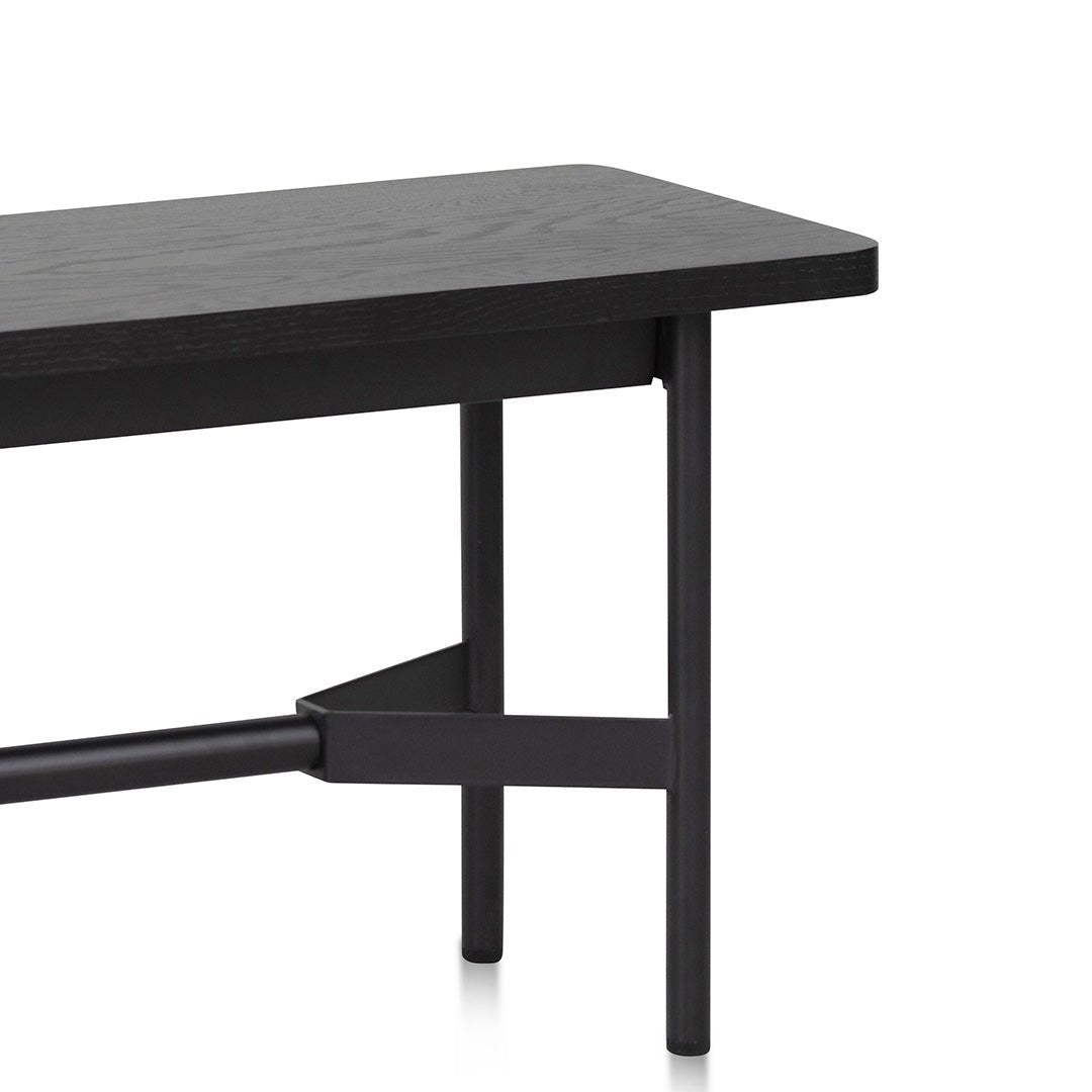 Victoria Wooden Bench - Full Black - Bench