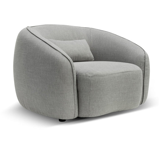 Vincent Armchair - Light Texture Grey - Armchairs