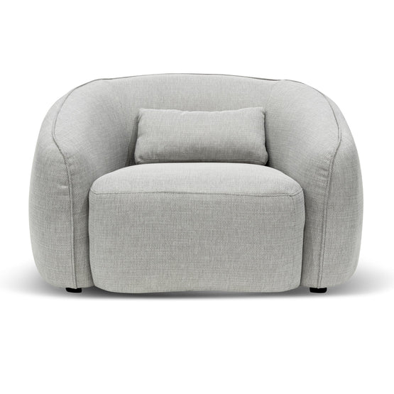 Vincent Armchair - Light Texture Grey - Armchairs