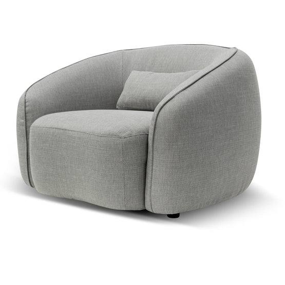 Vincent Armchair - Light Texture Grey - Armchairs