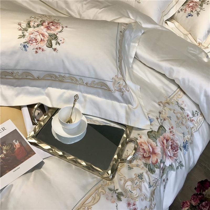 Vintage Rose Duvet Cover Set (Egyptian Cotton, 600 TC) - Duvet Covers