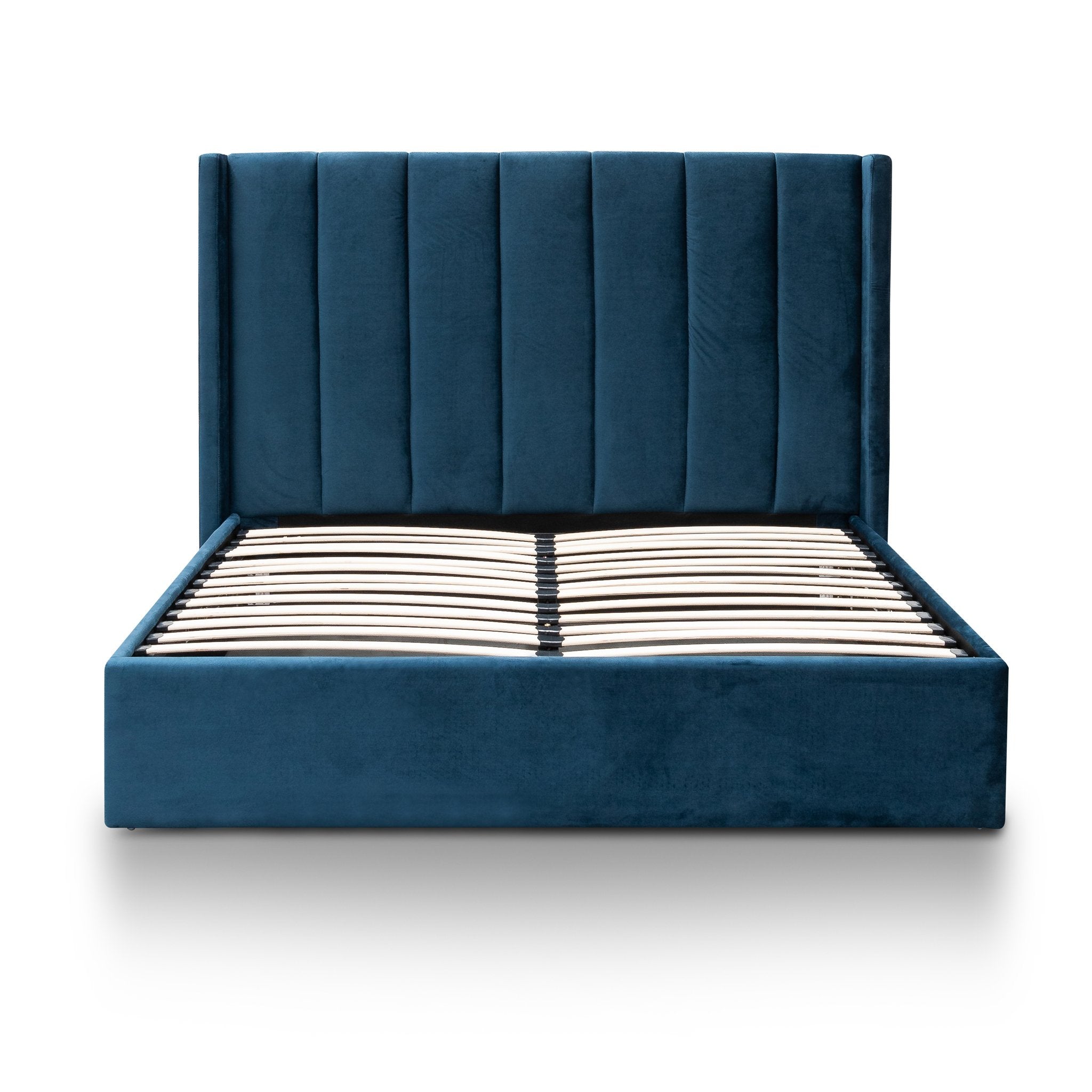 Vivienne Queen Bed Frame - Blue - Beds