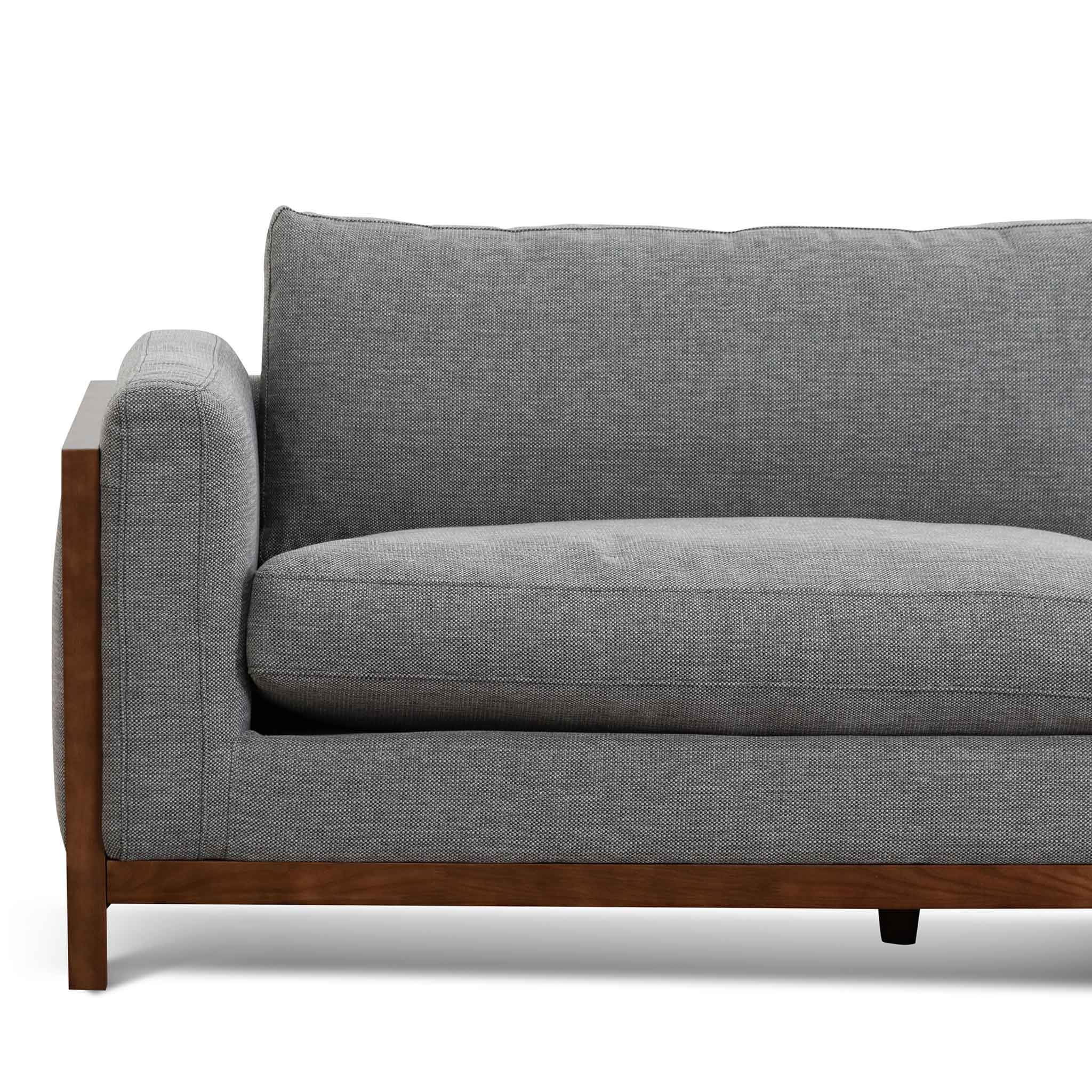 William 3S Sofa - Graphite Grey - Sofas