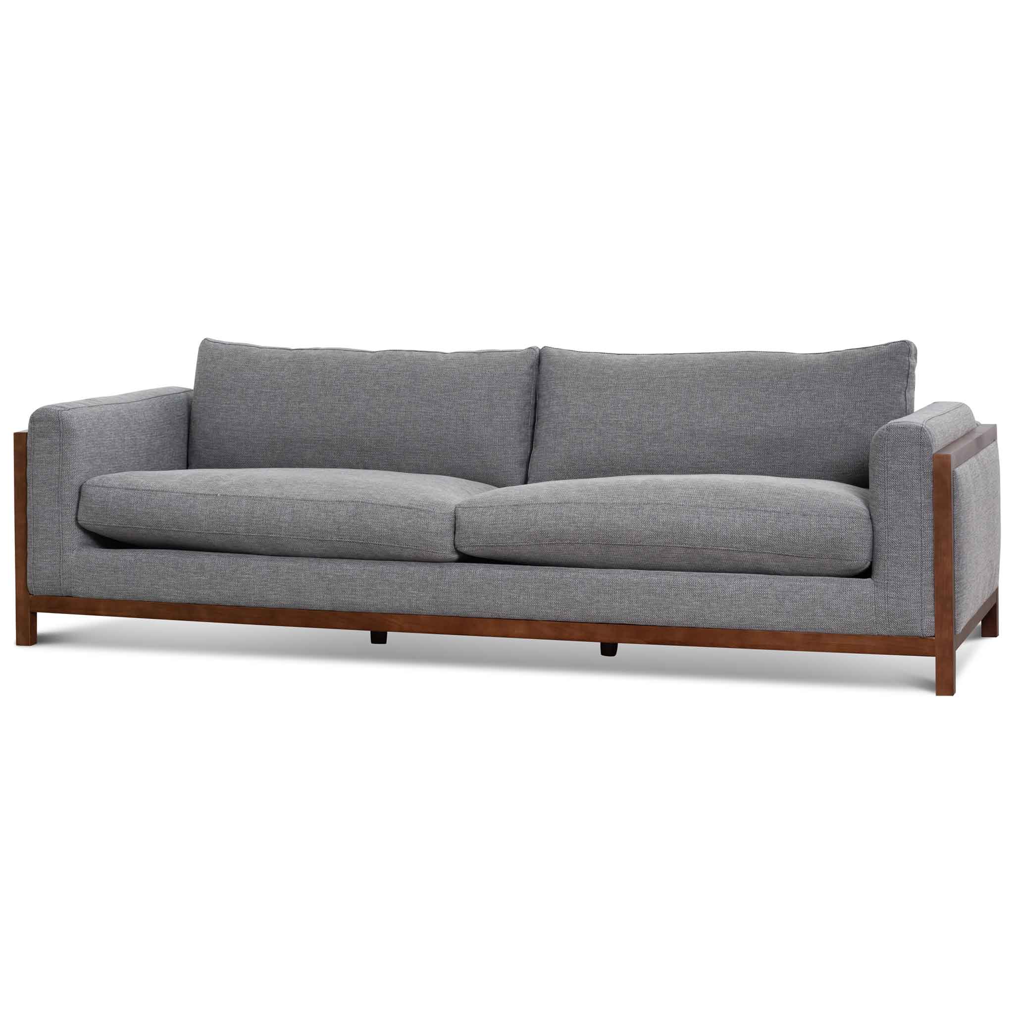 William 3S Sofa - Graphite Grey - Sofas