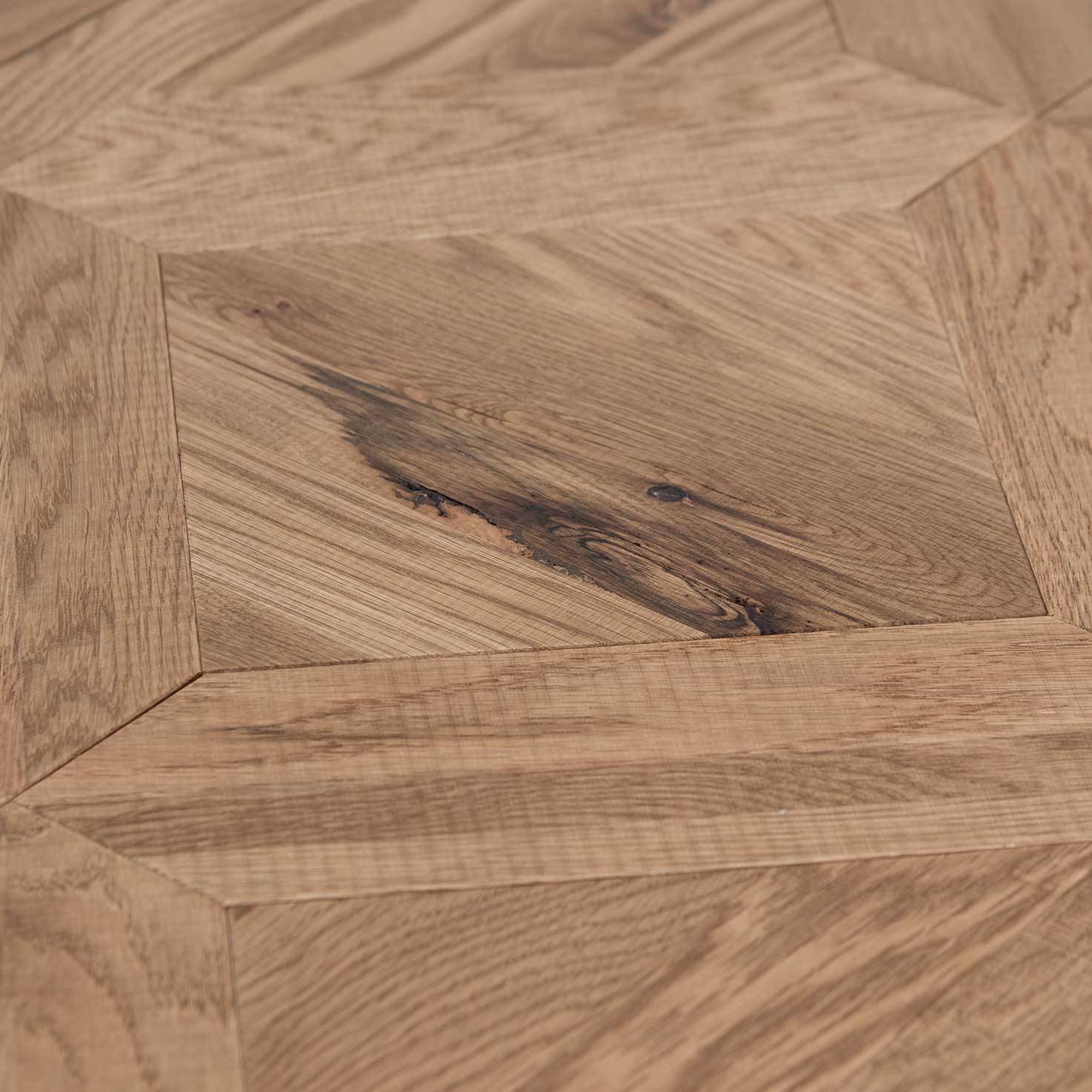 Yume Extendable Dining Table - European Knotty Oak and Peppercorn - Dining Tables