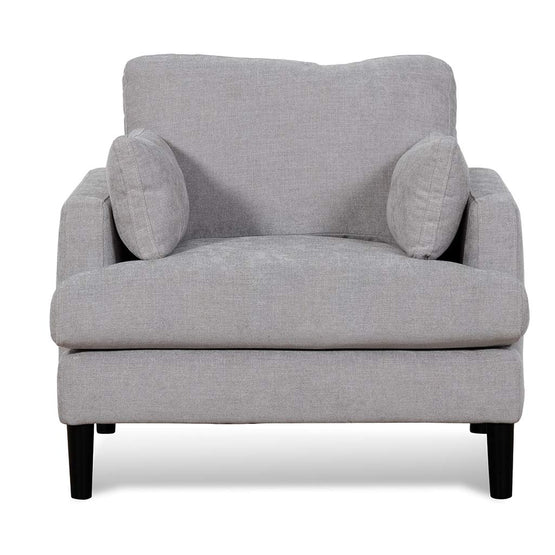 Zachary Armchair - Oyster Grey - Armchairs