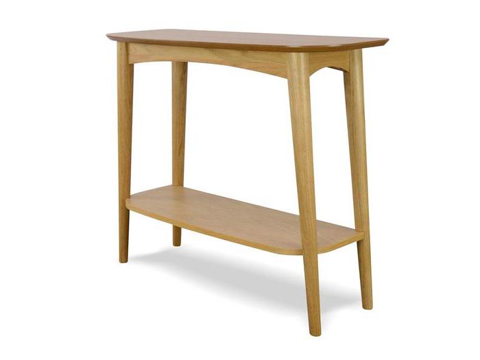 Zoey Narrow Wood Console Table - Console