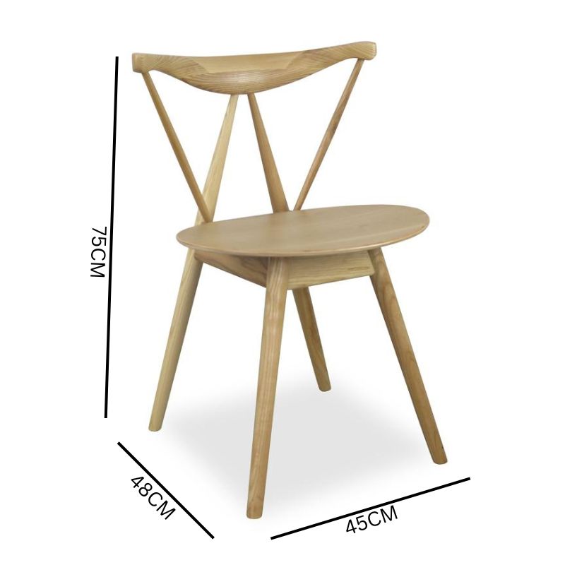Alexa Dining Chair - Natural