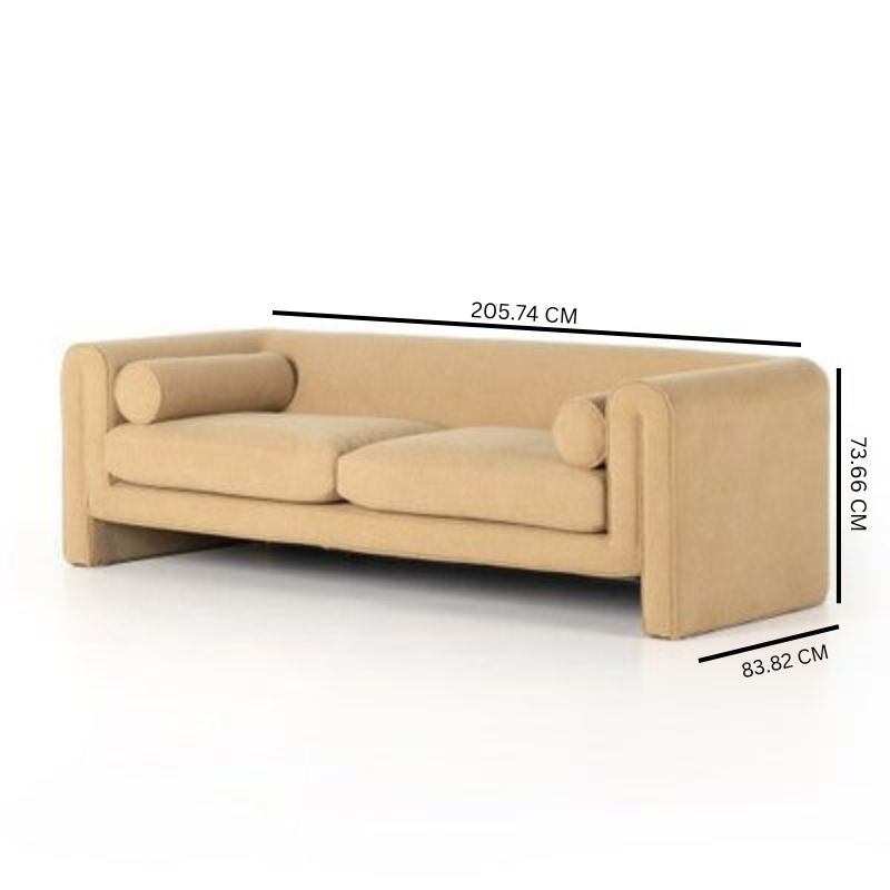 Budapest Sofa / Dark Beige
