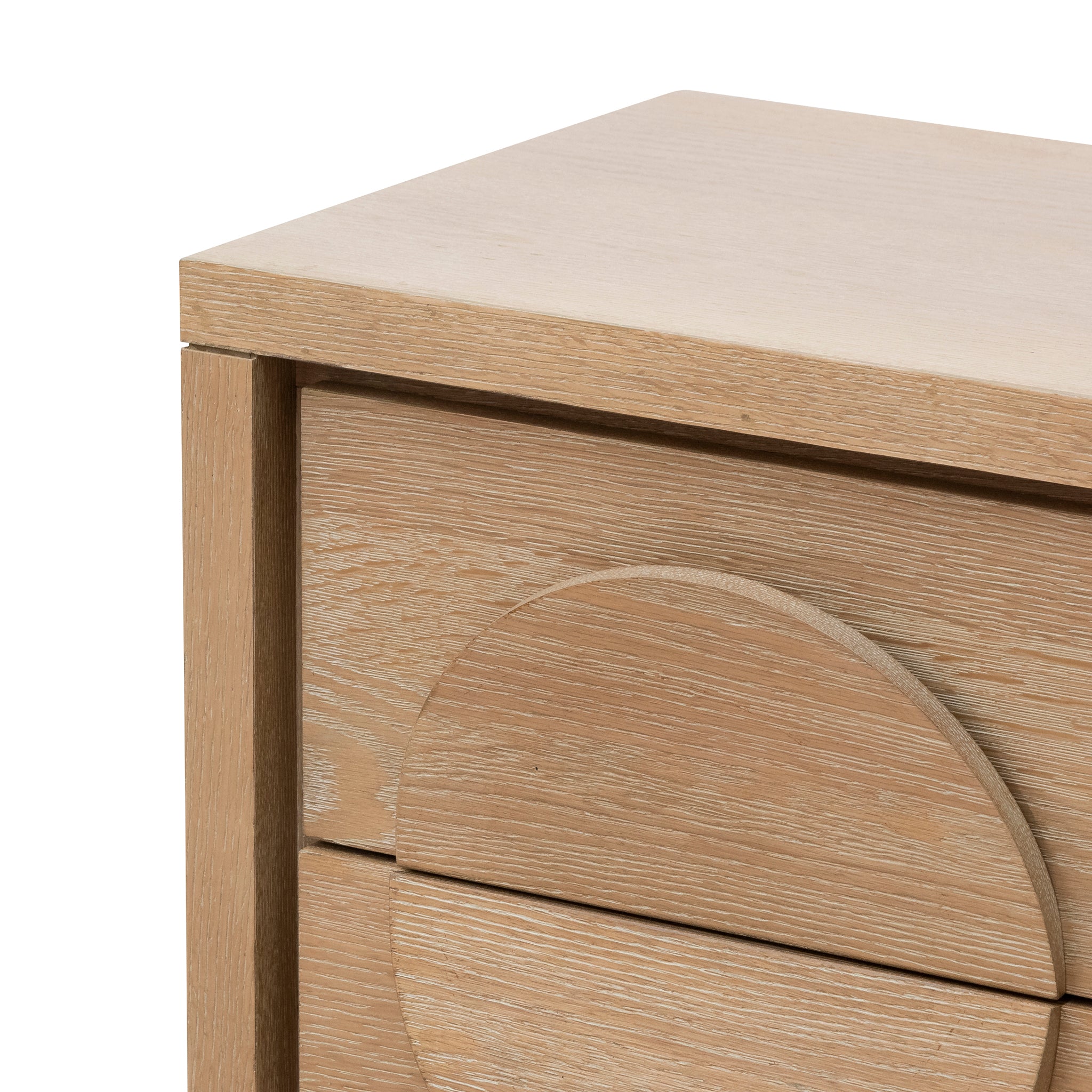 Amiyah Bedside Table - Dusty Oak